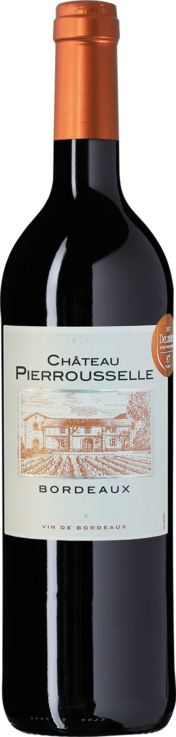 2016 Ginestet Château Pierrousselle Bordeaux AC