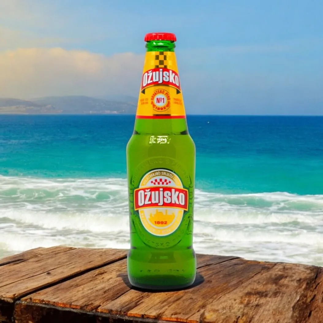 Ožujsko - Bier aus Kroatien mit 5 % Vol.