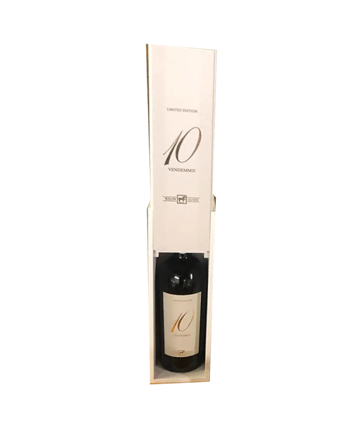 10 VENDEMMIE BIANCO Limited Edition con scatola - Tenuta Ulisse