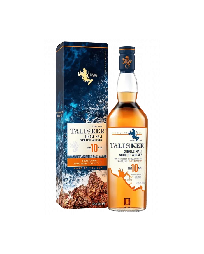 10 Years Single Malt Scotch Whisky 70cl - Talisker