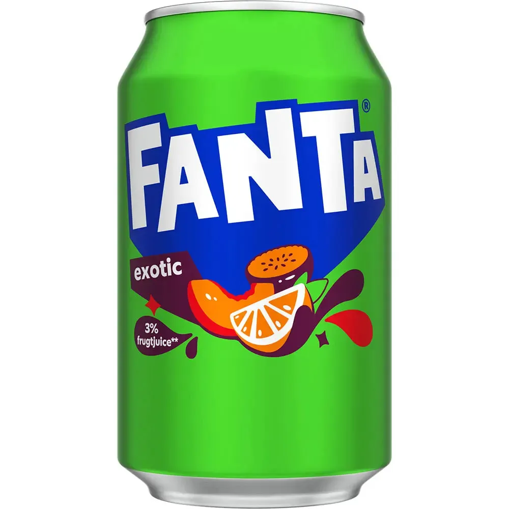 Fanta Exotic TRAY 24x 0,33L DS zzgl. DPG Pfand