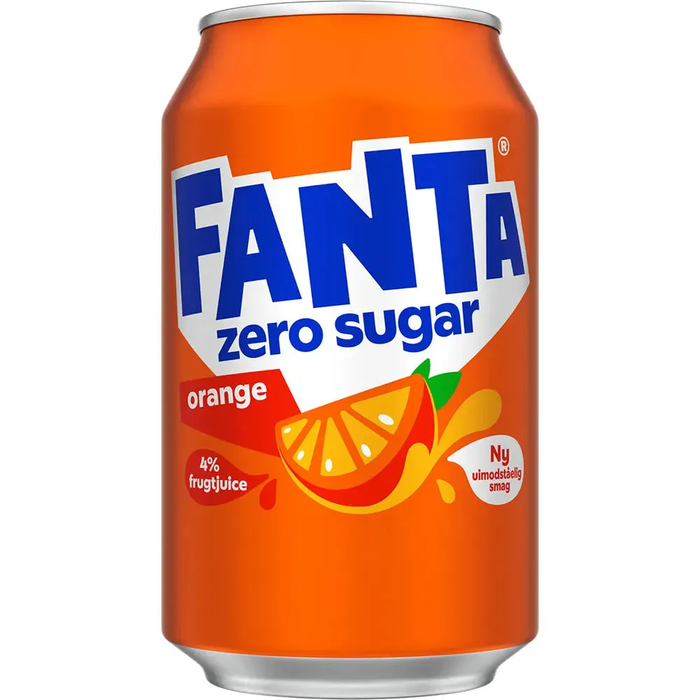 Fanta Orange Zero TRAY 24x 0,33L DS zzgl. DPG Pfand