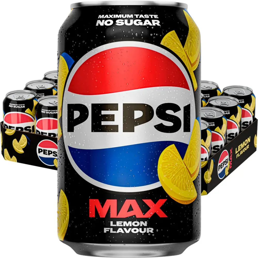 Pepsi Max Lemon TRAY 24x 0,33L DS zzgl. DPG Pfand