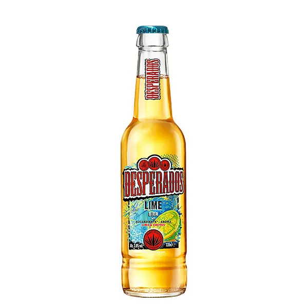 Desperados Lime Tequila Flavoured Beer 24x0,33L