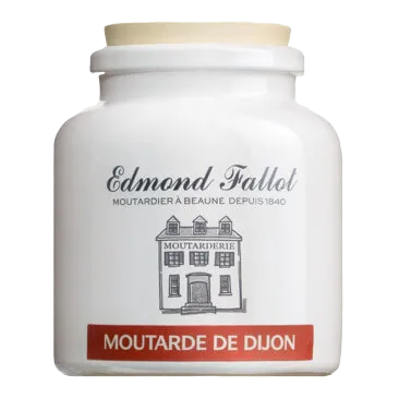 Dijonsenf im Steintopf