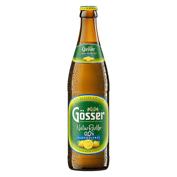 Gösser NaturRadler 0,0% Alkoholfrei 20x0,50L