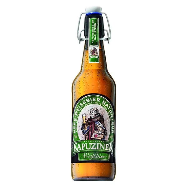 Kapuziner Weissbier Hell naturtrüb Bügelverschluss 20x0,50L
