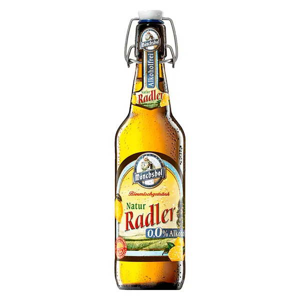 Mönchshof Natur Radler Alkoholfrei Bügelverschluss 20x0,50L