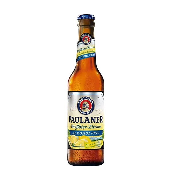 Paulaner Weissbier mit Zitrone Alkoholfrei 24x0,33L