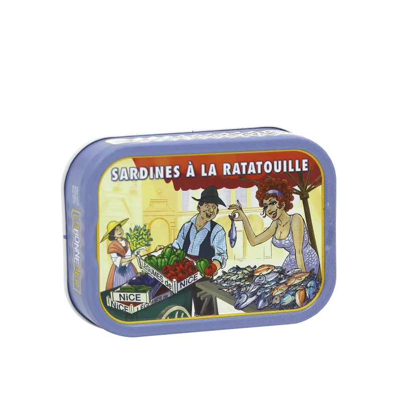 Sardinen "à la Ratatouille"