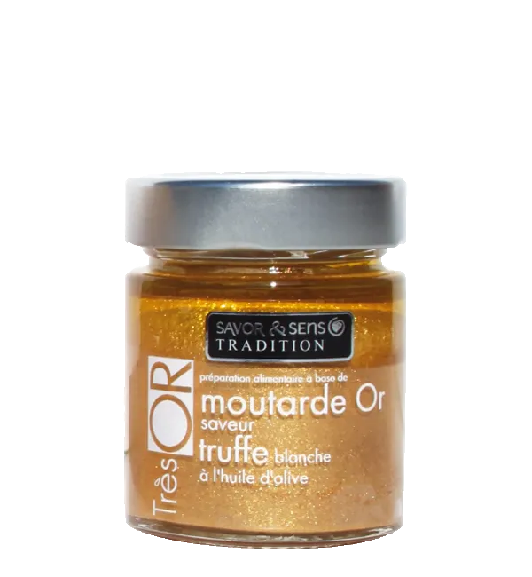Senf Très OR mit weißem Trüffel-Aroma