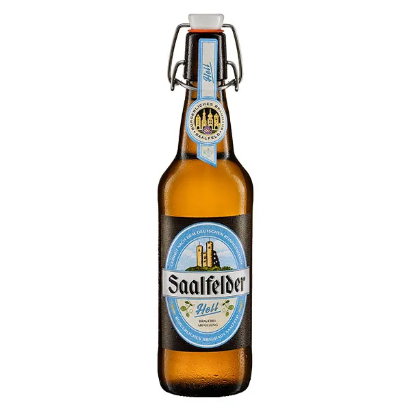 Saalfelder Hell Bügelverschluss 20x0,50L