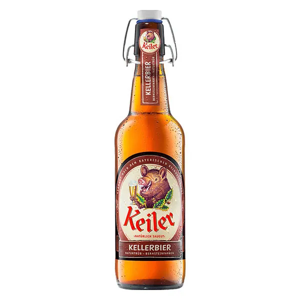Keiler Bier Kellerbier Bügelverschluss 20x0,50L