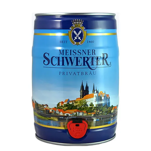 Meissner Schwerter Urhell Party-Fass 5,0L