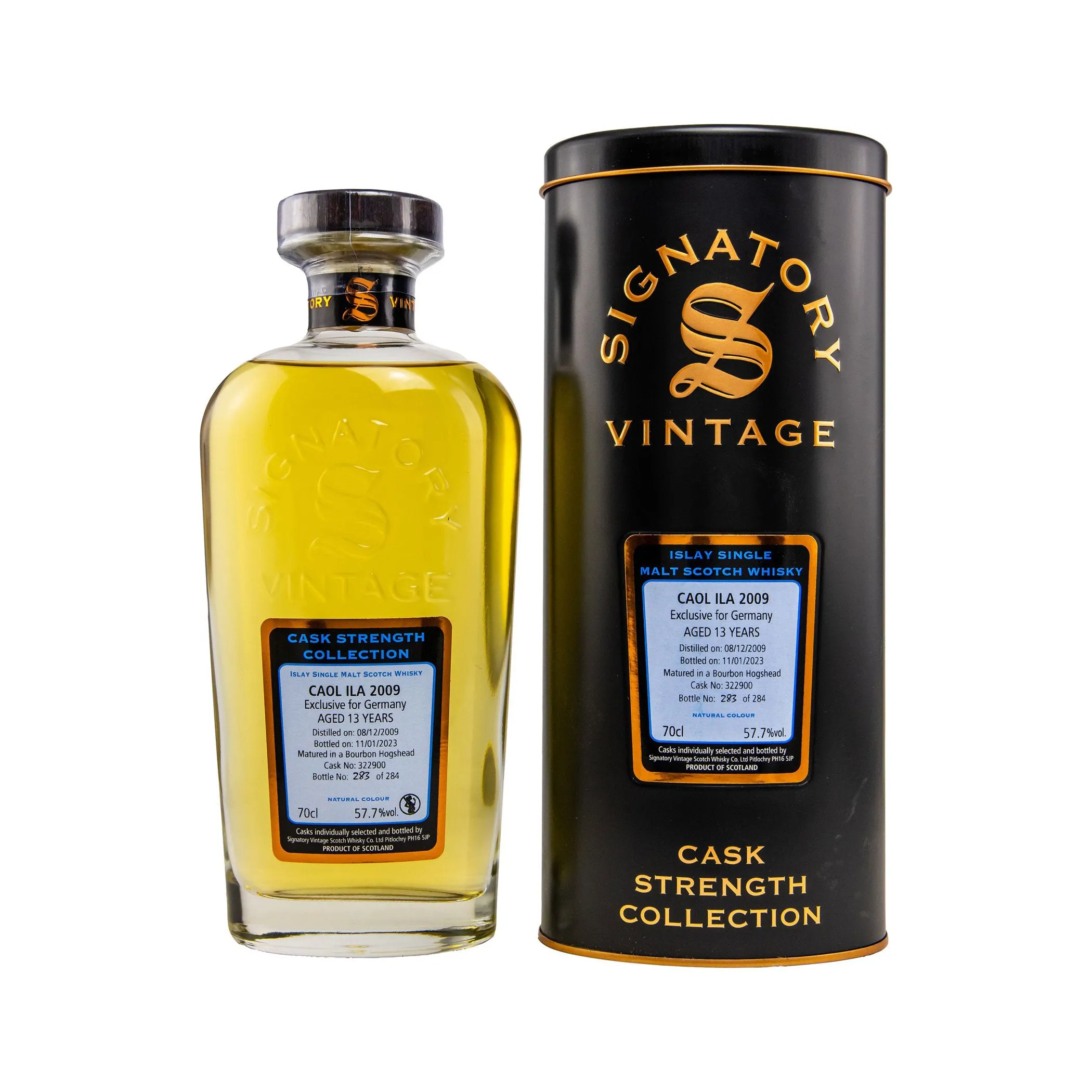 Caol Ila 2009/2023 - Cask Strength Collection - Signatory Vintage Islay Single Malt Scotch Whisky