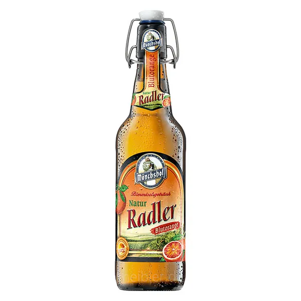 Mönchshof Natur Radler Blutorange Bügelverschluss 20x0,50L