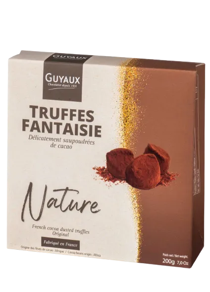 Schokoladentrüffel Natur 200g