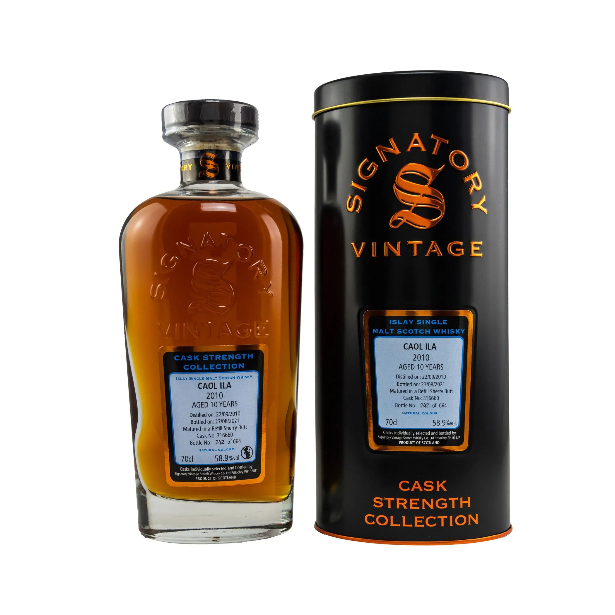 Caol Ila 2010/2021 10 Jahre Signatory CS #316660