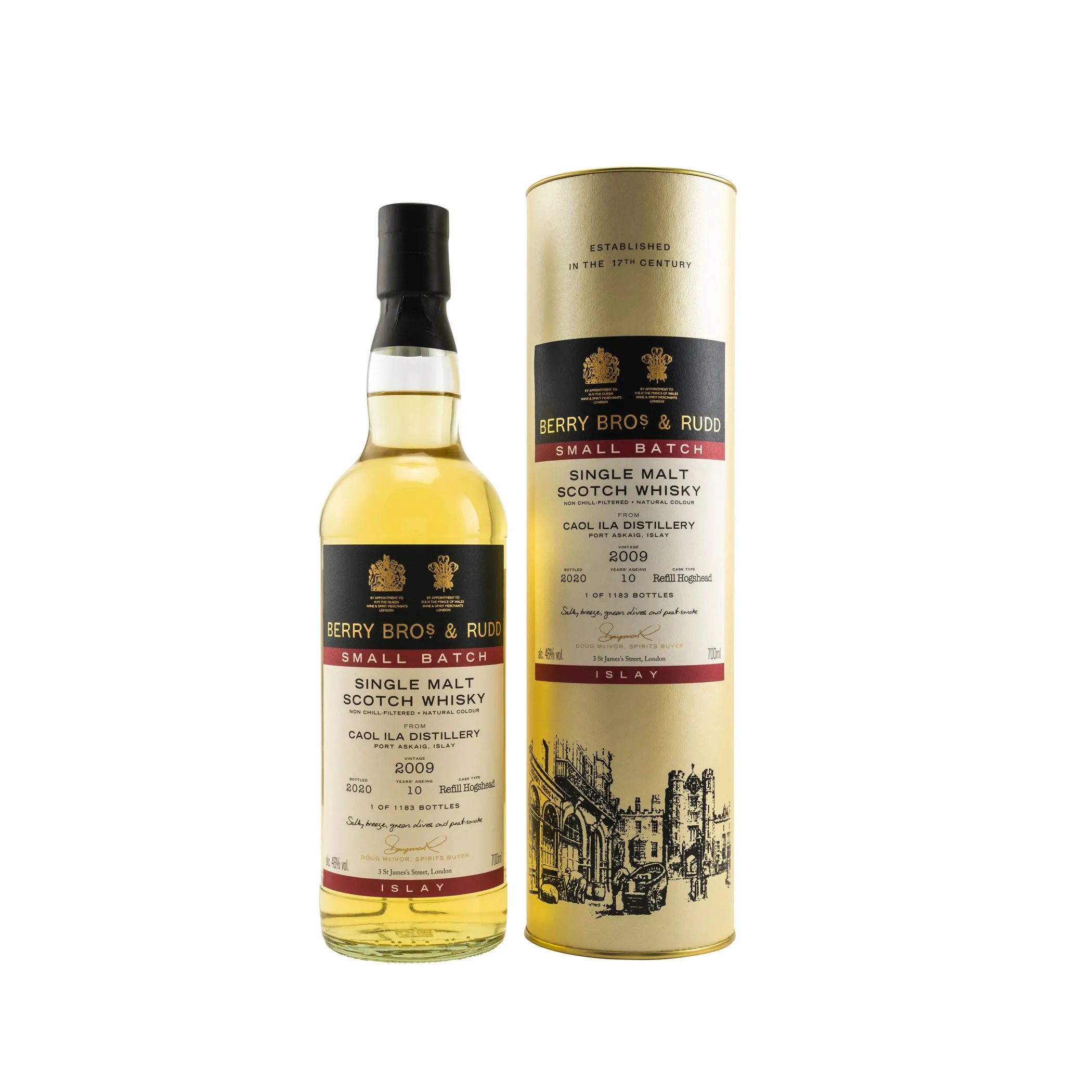 Caol Ila 2009/2020 - 10 Jahre - Small Batch (Berry Bros & Rudd)