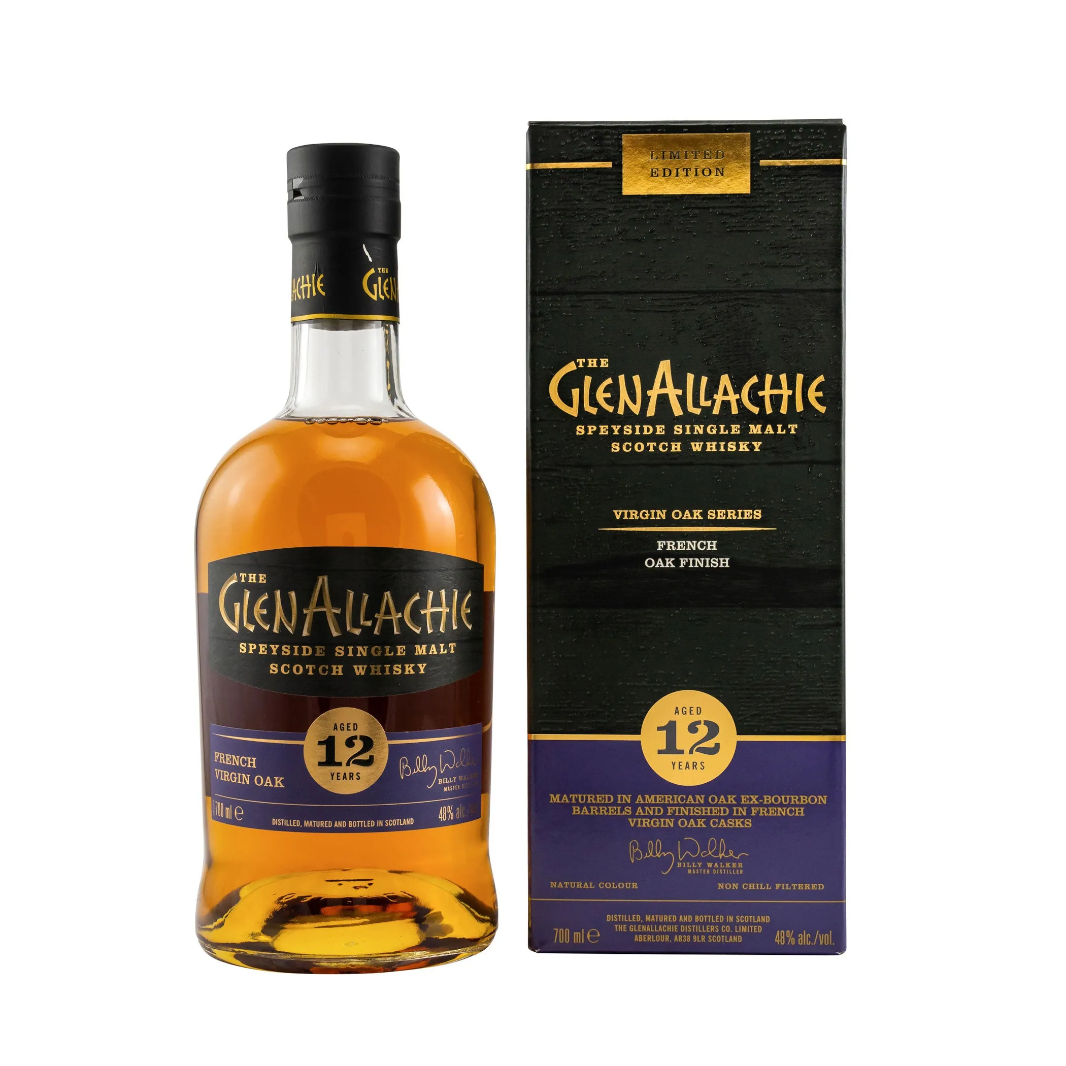 GlenAllachie 12 Jahre French Oak Wood Finish