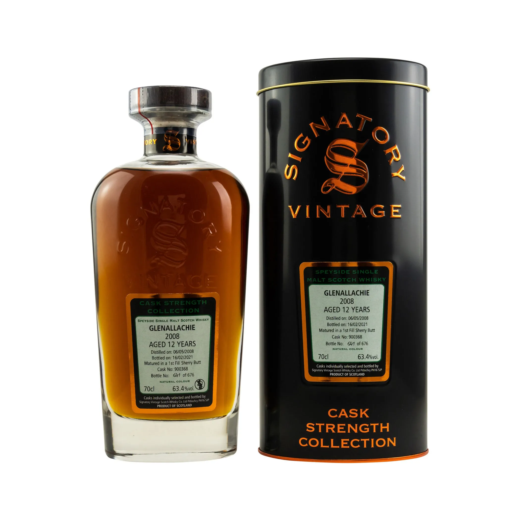 GlenAllachie 2008/2021 Signatory CS #900368