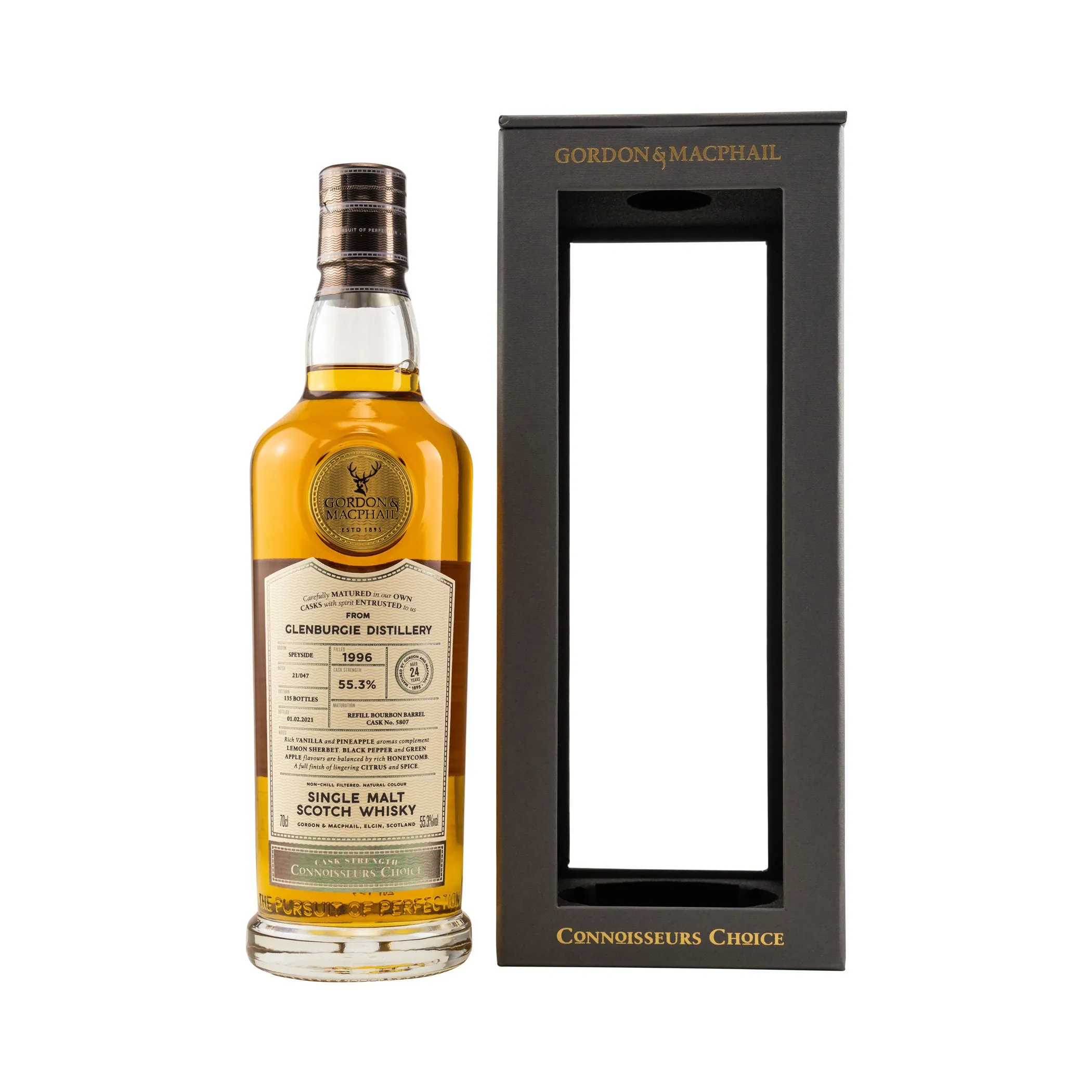 Glenburgie 1996/2021 Gordon & MacPhail - Connoisseurs Choice - Cask Strength