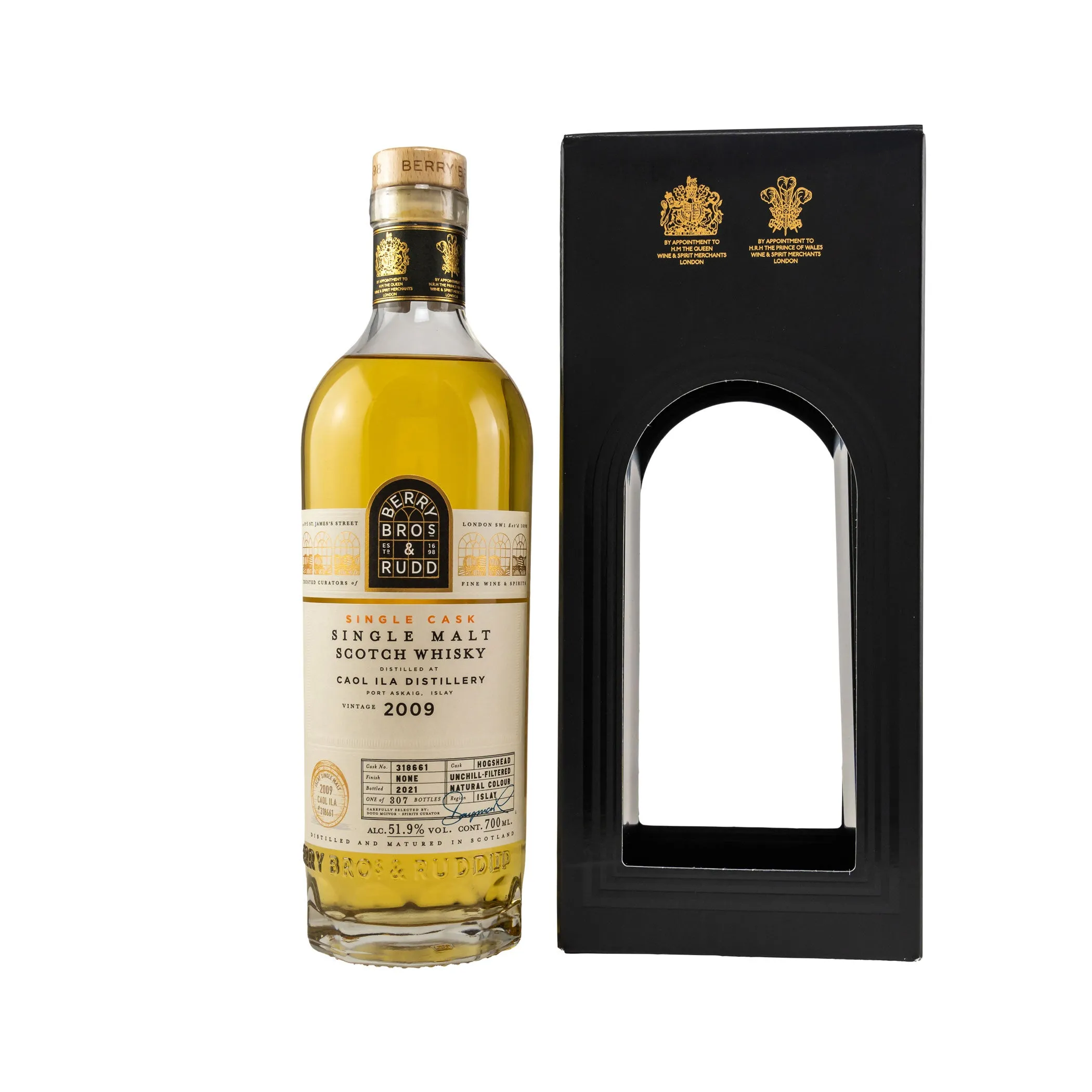 Caol Ila 2009/2021 - 11 Jahre No. 318661 - Berry Bros & Rudd