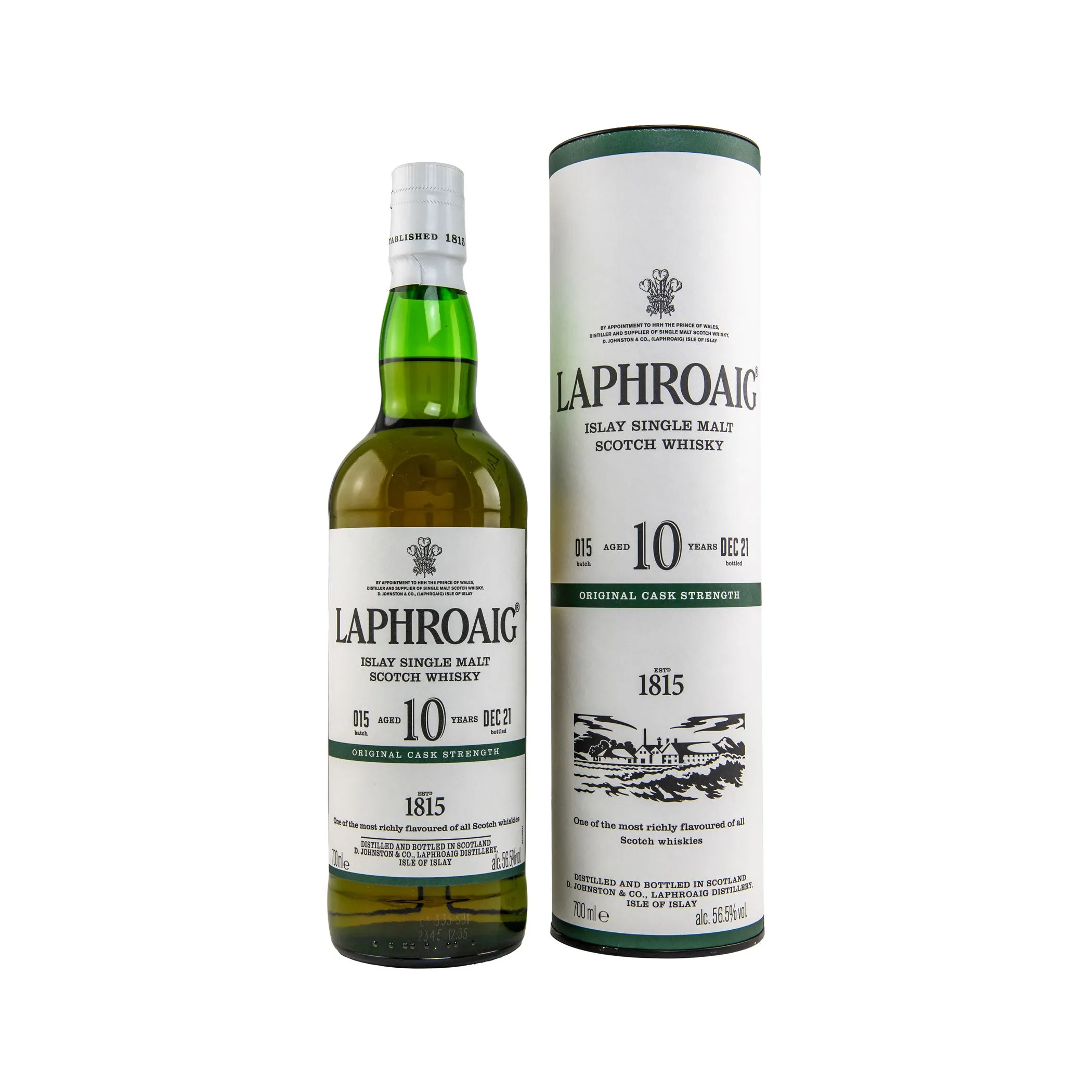 Laphroaig 10 Jahre - Cask Strength - Batch 15