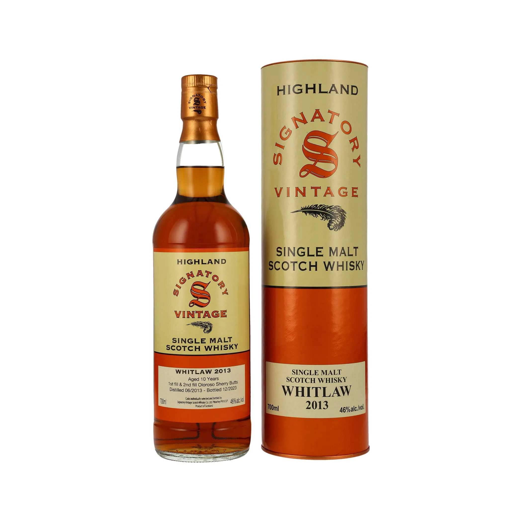 Whitlaw 2013/2023 - Signatory Vintage Island Single Malt Scotch Whisky