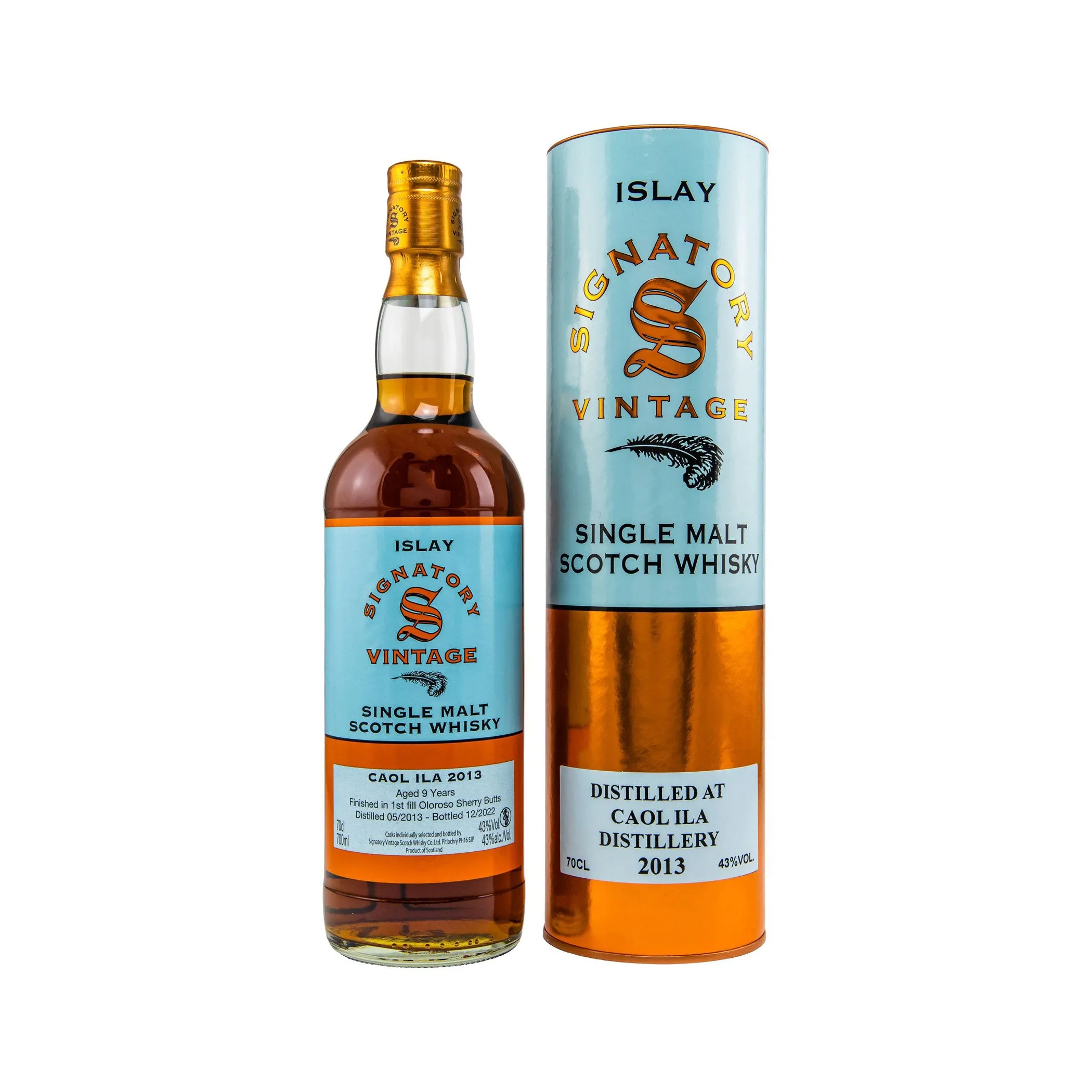 Caol Ila 2013/2022 - Signatory Vintage Islay Single Malt Scotch Whisky