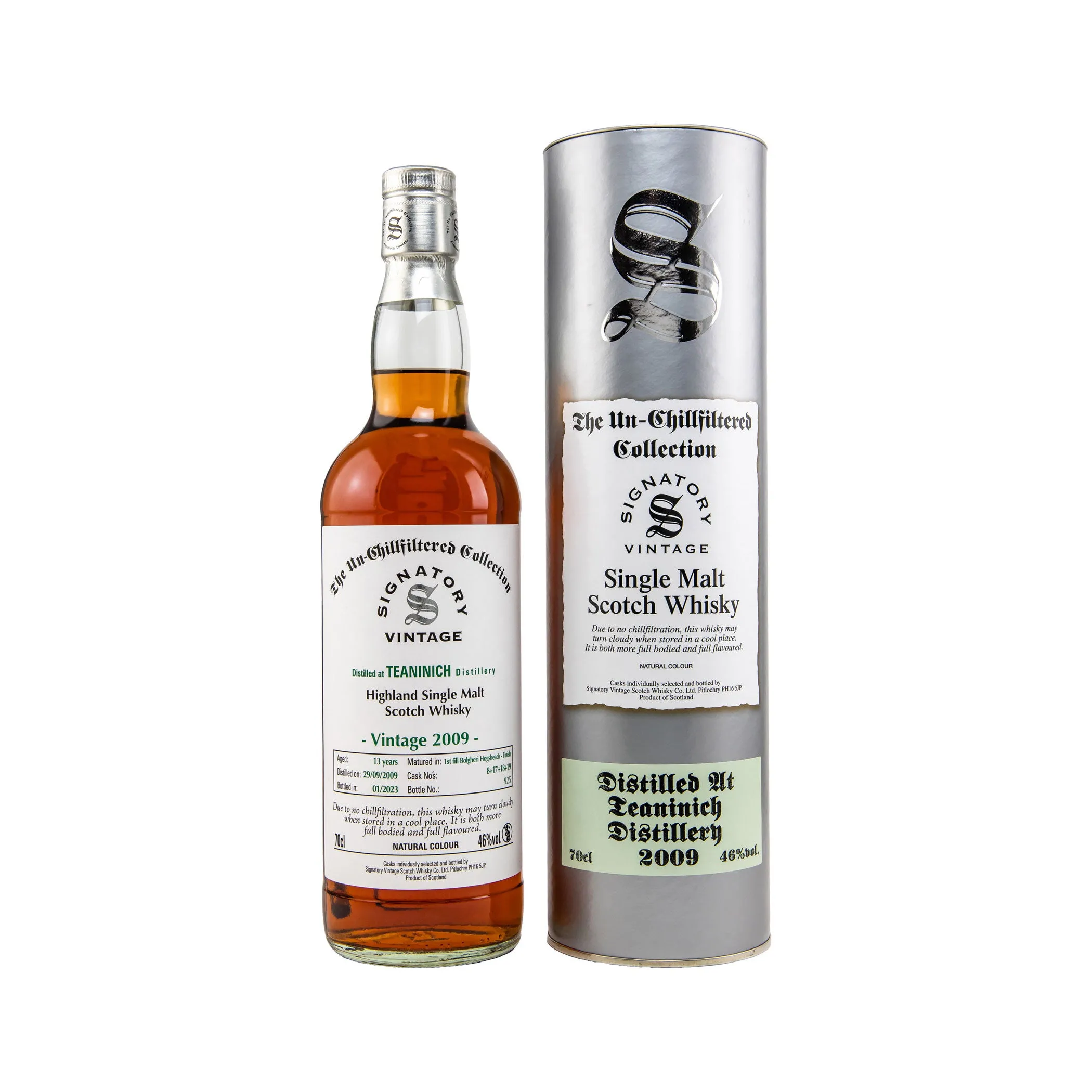 Teaninich 2009/2023 - The Un-Chillfiltered Collection - Signatory Vintage - Single Malt Scotch Whisky