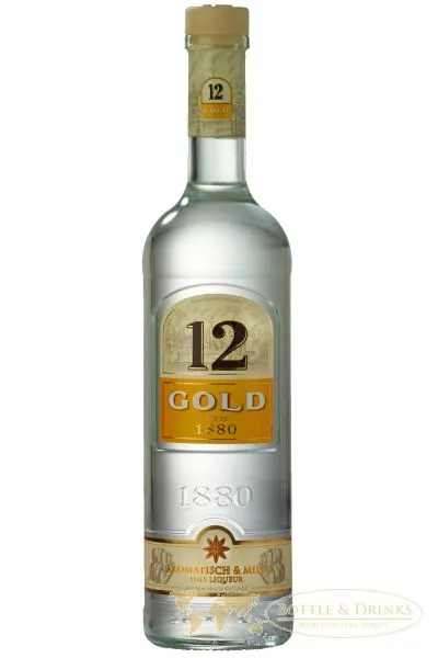 12 Gold Anis Liquer 0,7 Liter