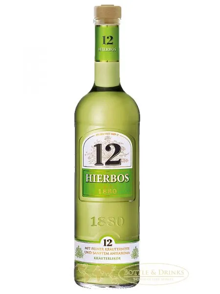 12 HIERBOS Ouzo 28 % 0,7 Liter