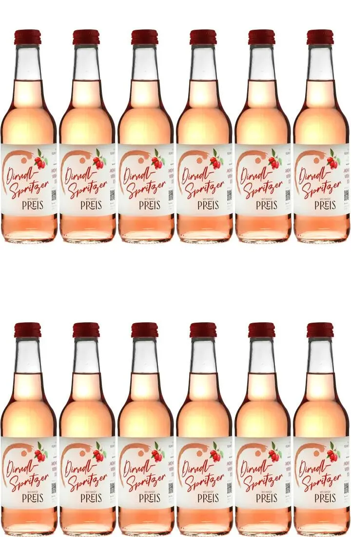 12 x 0,33 l Dirndl Spritzer