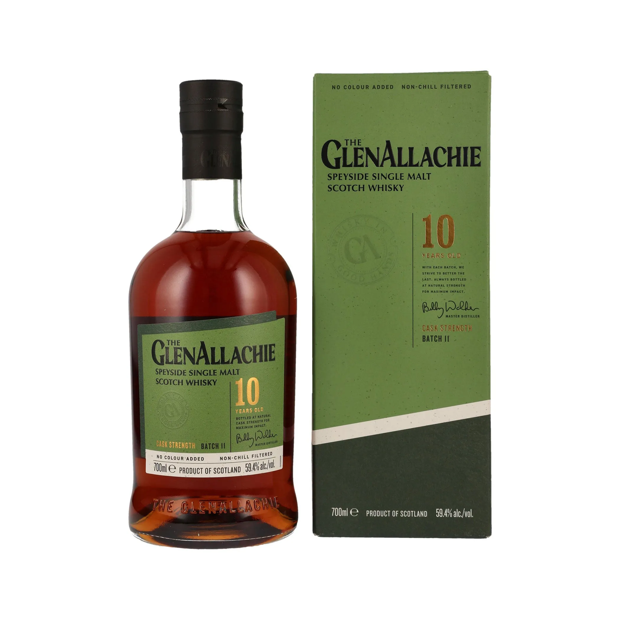 The GlenAllachie 10 Jahre - Cask Strength – Batch 11 - Speyside Single Malt Scotch Whisky