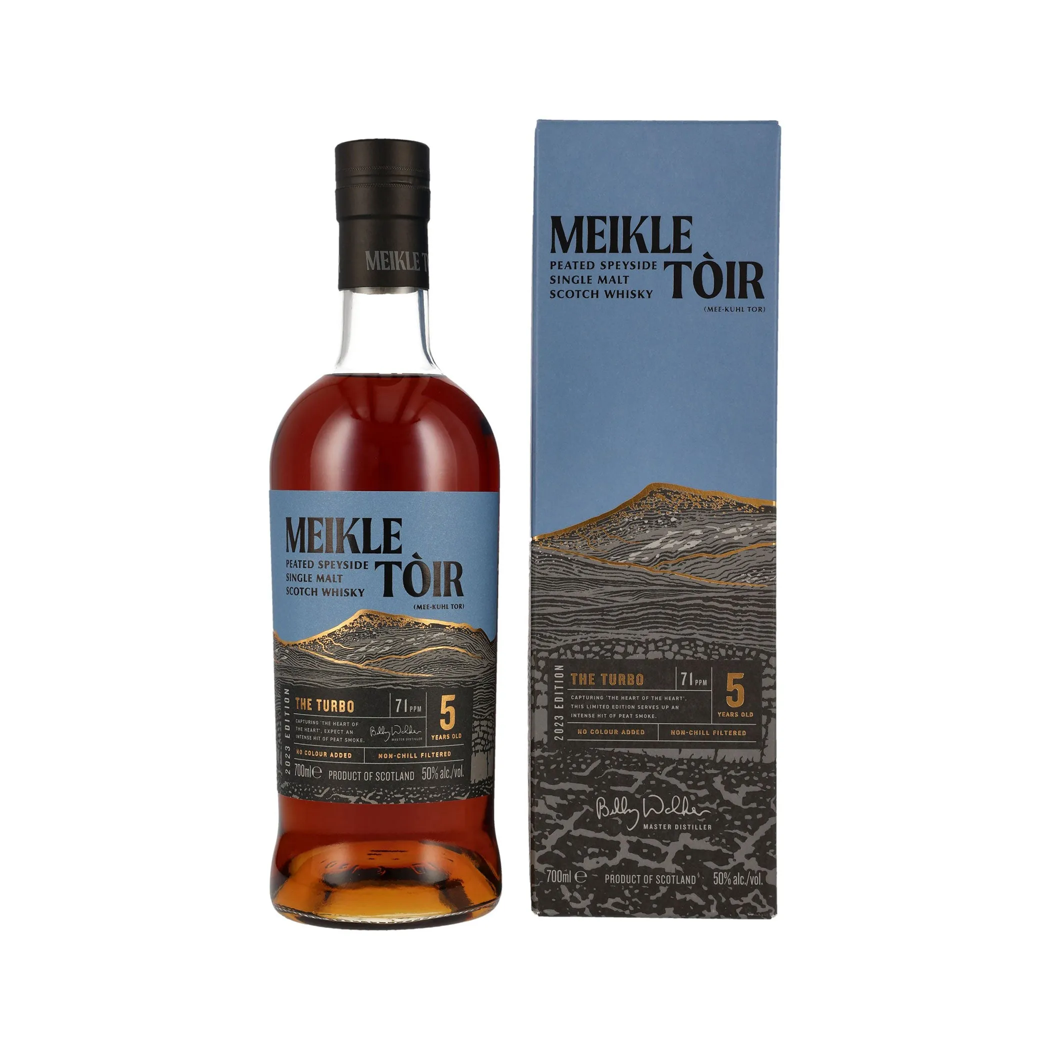 Meikle Toir - The Turbo - Heavily Peated GlenAllachie - Speyside Single Malt Scotch Whisky