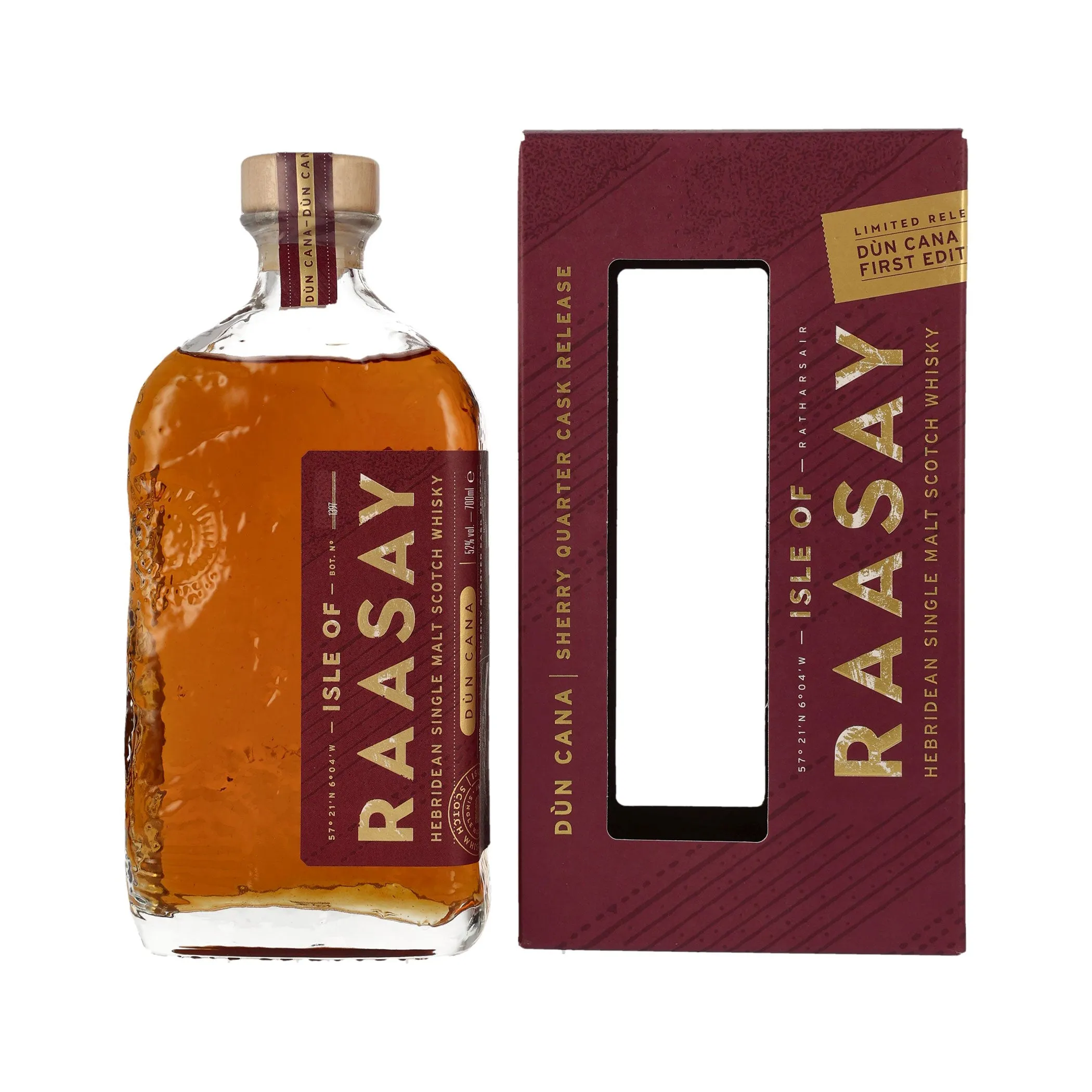 Isle of Raasay - Single Malt Whisky - Dun Cana Sherry - Quarter Cask