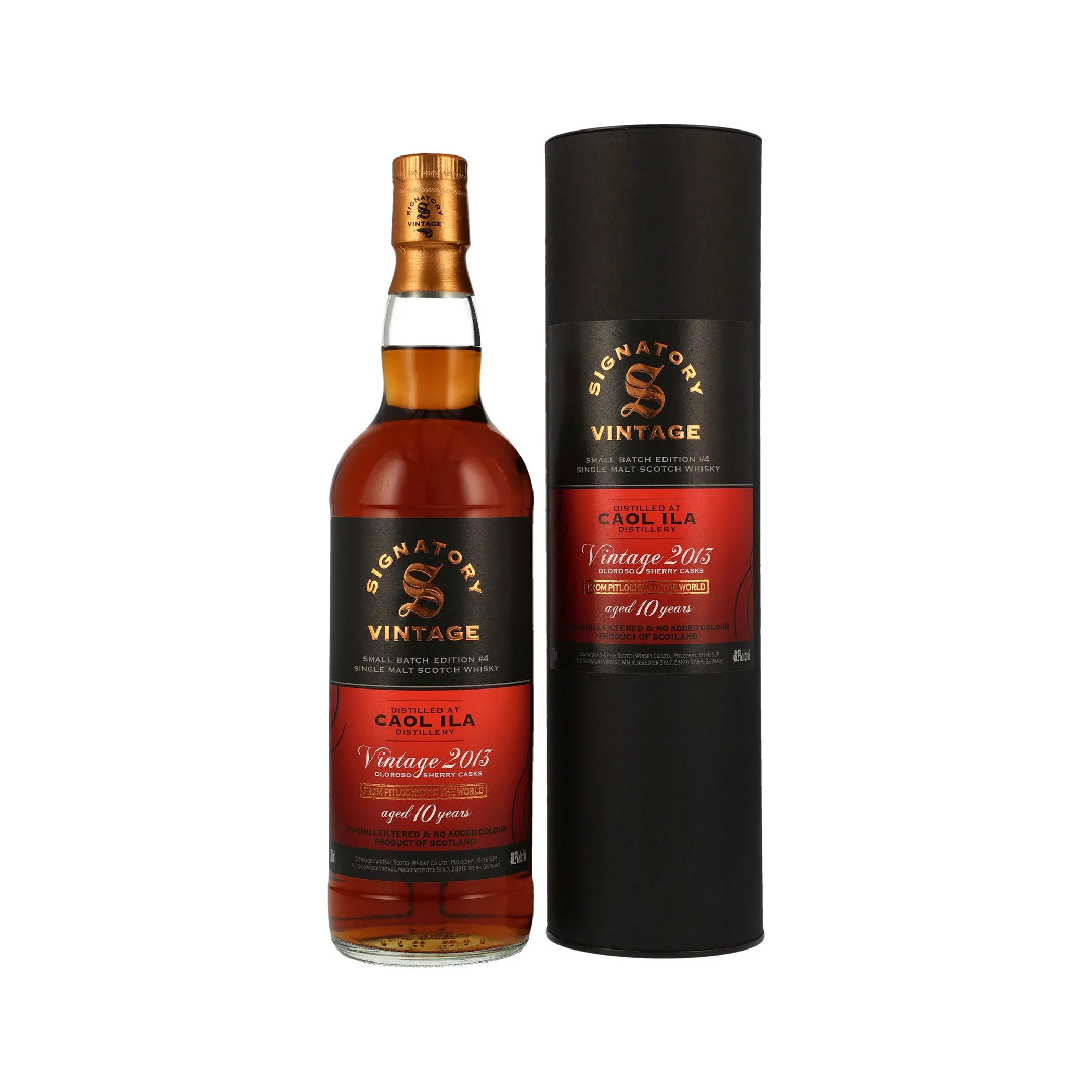 Caol Ila 2013/2023 - Signatory Vintage Islay Single Malt Scotch Whisky - Small Batch Edition #4