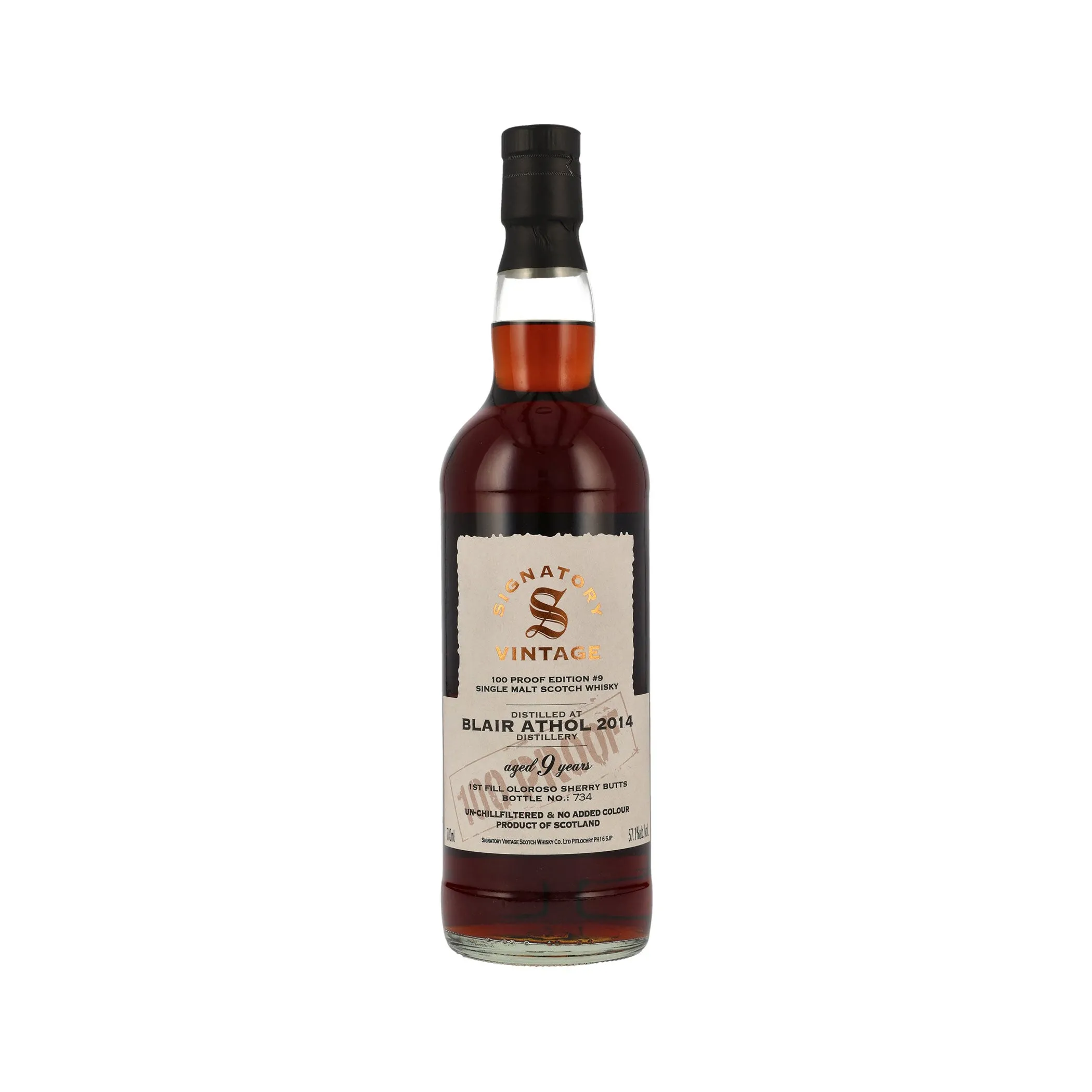 Blair Athol 2014/2023 - Signatory Vintage Highland Single Malt Scotch Whisky - Small Batch Edition #9
