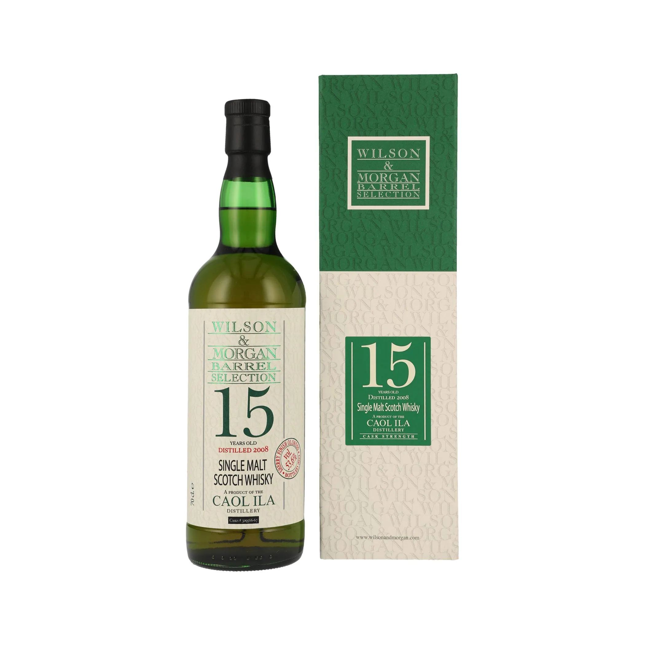 Caol Ila 2008/2023 - 15 Jahre - Oloroso Sherry Finish - Wilson & Morgan - Single Malt Scotch Whisky