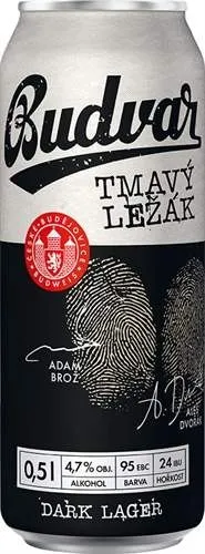 Budweiser Tmavy lezak Palette 24 x 0,5l Dosenbier