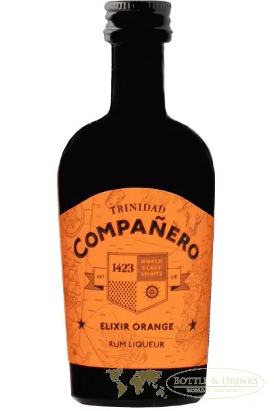 1423 Ron Companero Elixir Orange Jamaika 0,05 Liter Miniatur