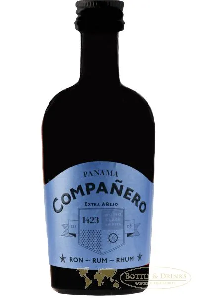 1423 Ron Companero Extra Anejo Panama 0,05 Liter Miniatur
