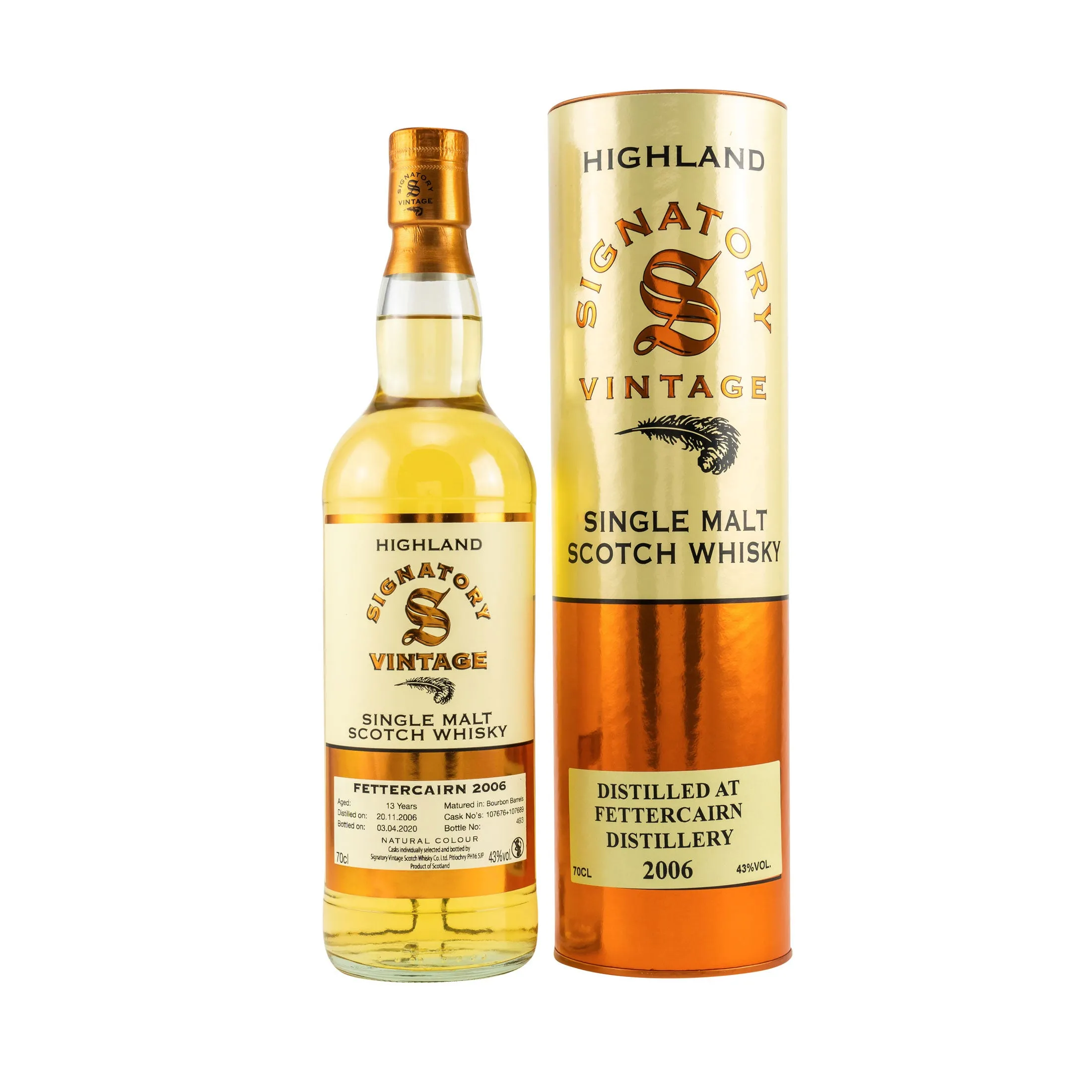 Fettercairn 2006/2020 Signatory #107676+107689