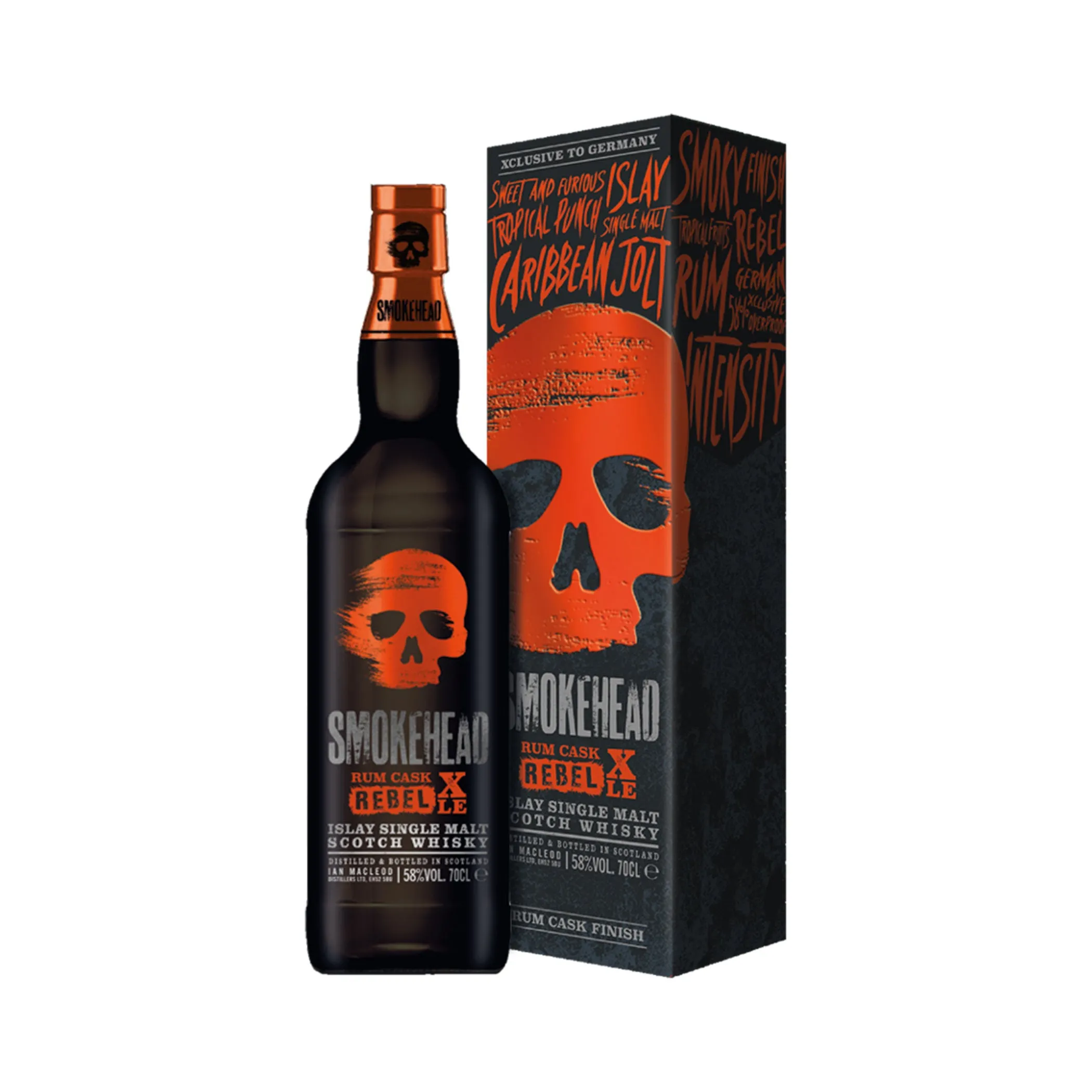 Smokehead Rum Cask Rebel XLE - Islay Single Malt Scotch Whiskey