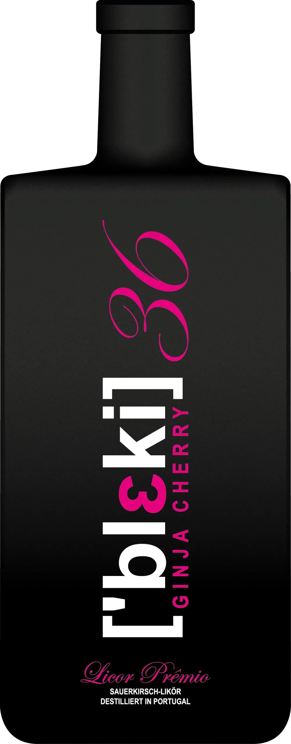 Ginja-Kirsche Premium Likör Bleki 36% - Ginja - Portugal