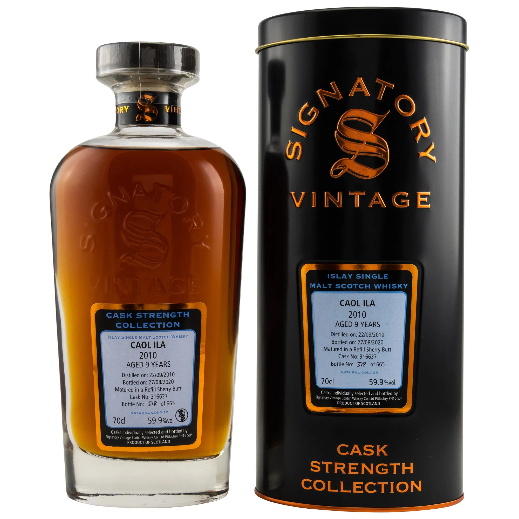 Caol Ila 2010/2020 Signatory Vintage CS #316637