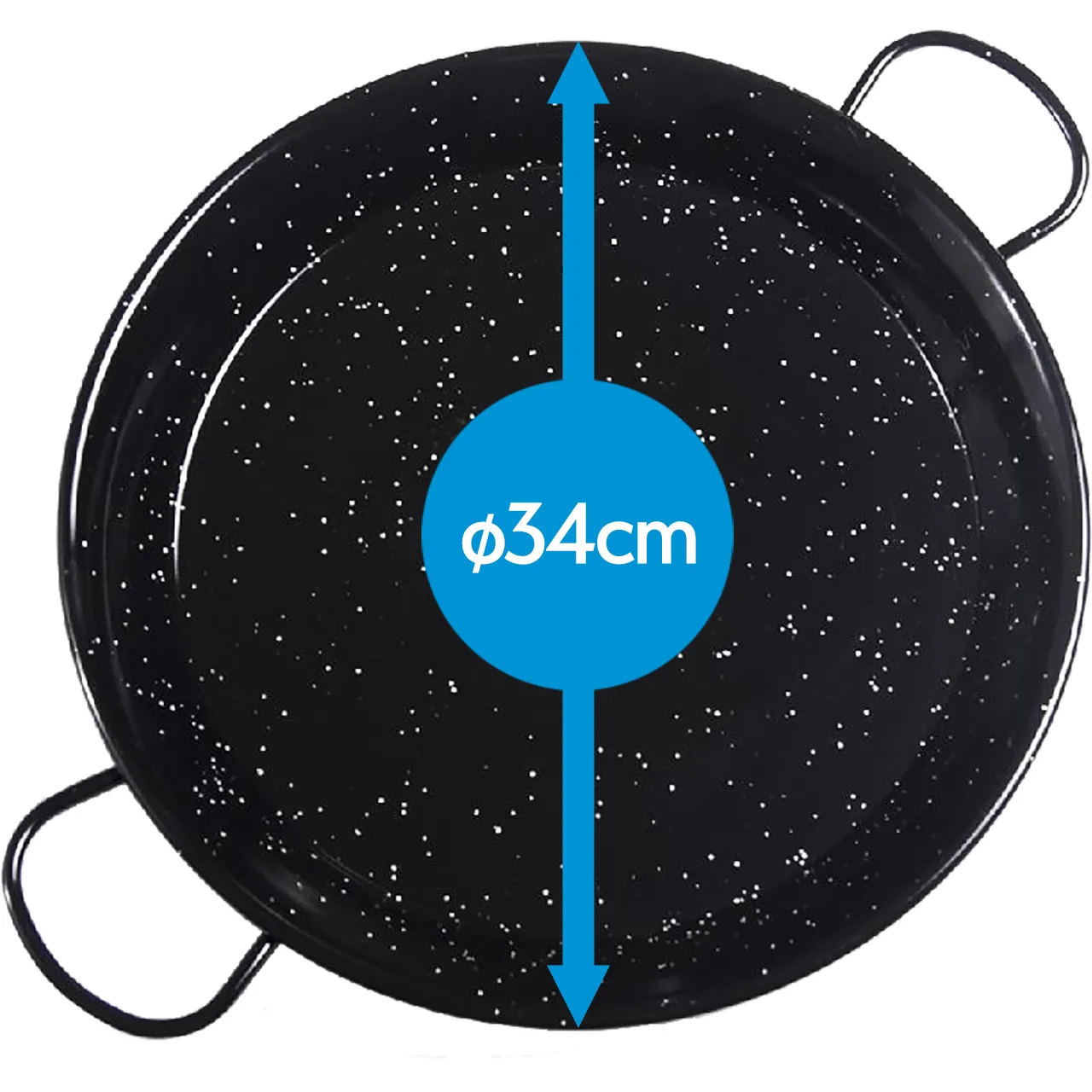 Paellapfanne Emailliert 34cmØ