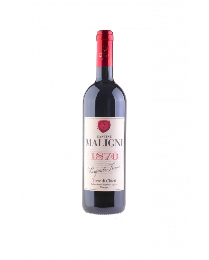 1870 Pasquale Tomei Rosso Terre di Chieti IGT 2018 - Cantine Maligni