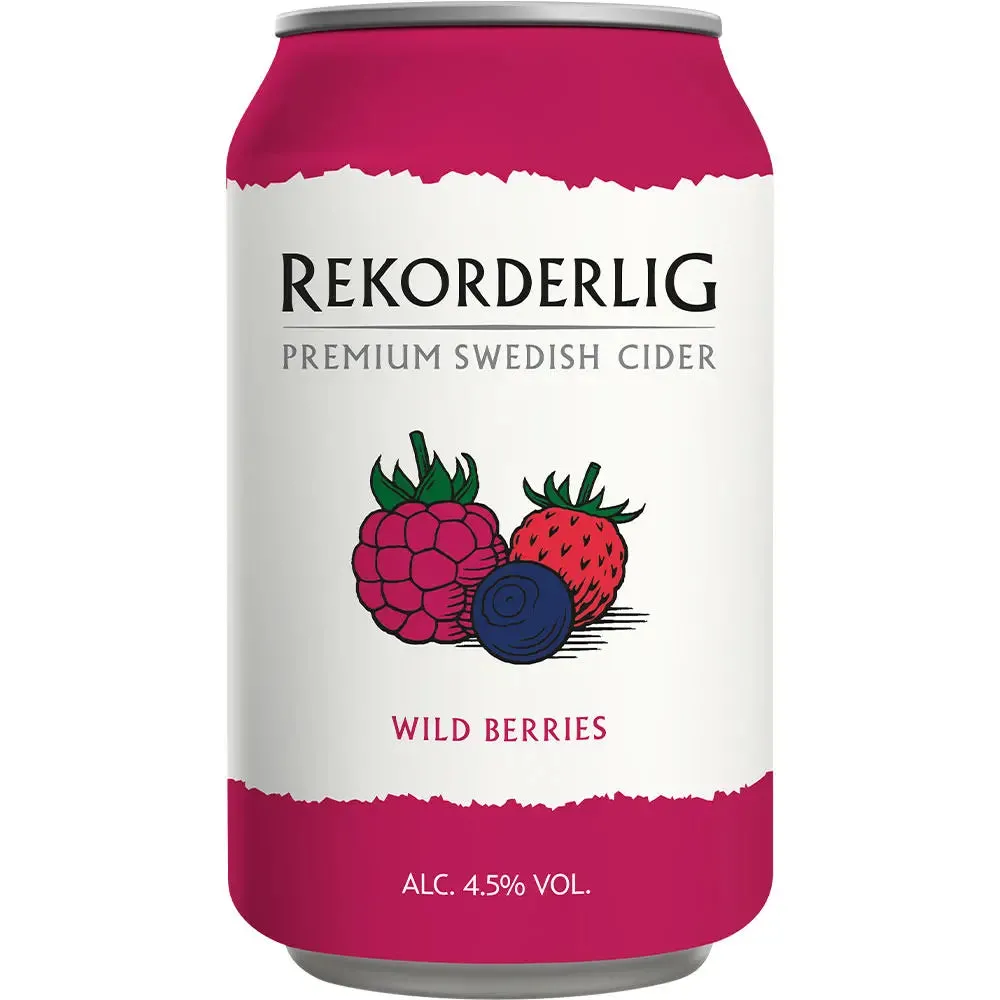 Rekorderlig Wild Berries 4.5 % TRAY 24x 0,33L DS zzgl. DPG Pfand